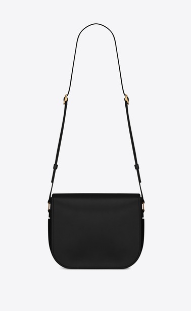 SAINT LAURENT Betty Damen Betty Beuteltasche aus schwarzem Leder b_V4